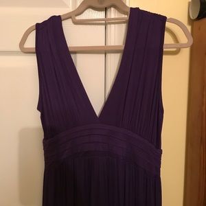 Beautiful purple maxi tank dress